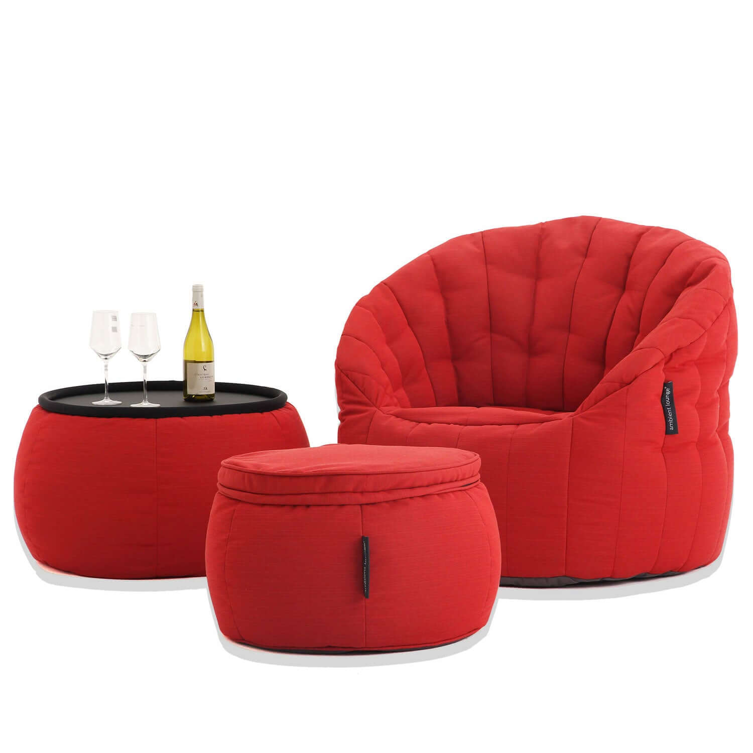 Contempo Package Sett Crimson Vibe (Sunbrella) Utendørs sett