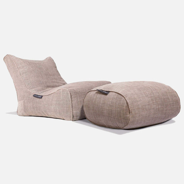 Evolution Chaise Package Sæt Eco Weave Bean Bags