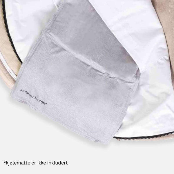 Hundeseng Sandstorm Thermo Quilt Beige M Hundeseng M