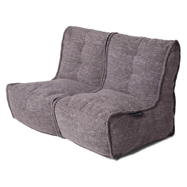 Twin Couch Modulsofa Luscious Gray Innedørs saccosekk