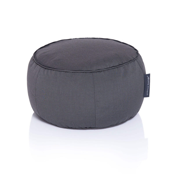 Wing Ottoman Black Rock (Sunbrella) Utendørs saccosekk