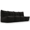 Mod 4 Quad Couch Modulsofa Black Sapphire Innedørs modulsofa