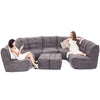 Mod 6 Lounge Max Modulsofa Luscious Gray Innedørs modulsofa