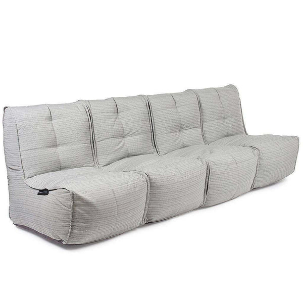 Mod 4 Quad Couch Modulsofa Silverline Utendørs modulsofa