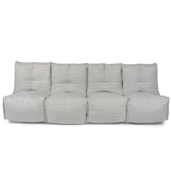 Mod 4 Quad Couch Modulsofa Silverline Utendørs modulsofa