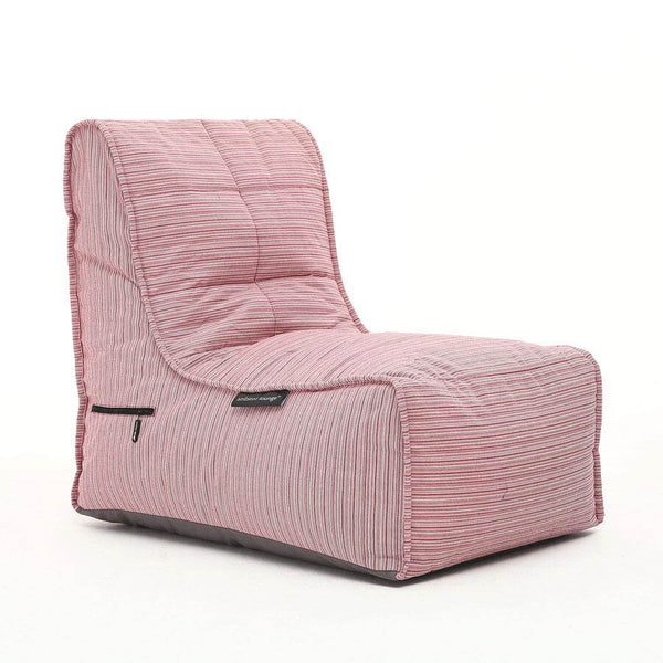 Evolution Chaise Sett Deluxe Raspberry Polo Utendørs sett