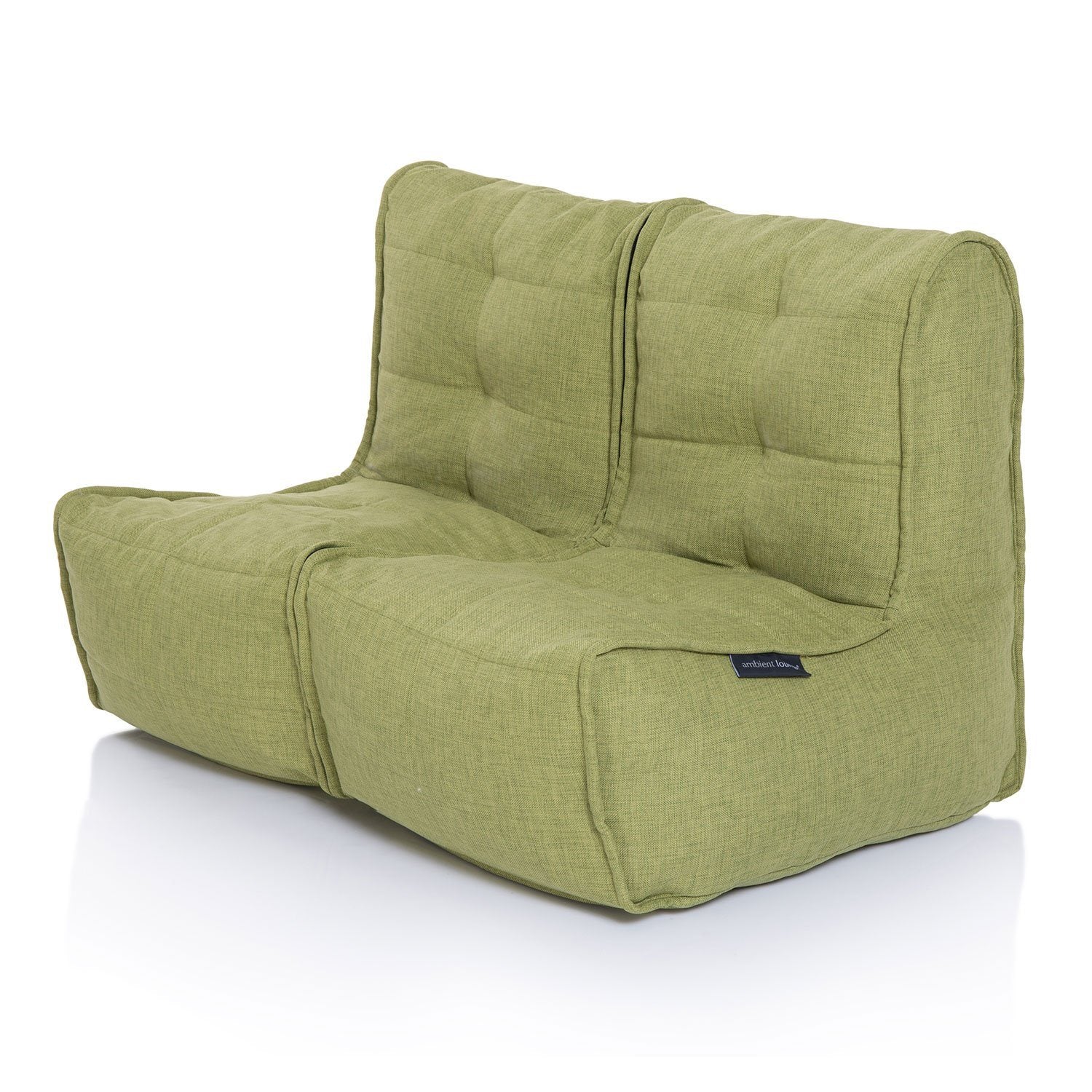 Twin Couch Modulsofa Lime Citrus Innedørs saccosekk