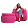 Butterfly Chaise Sett Sakura Pink Innedørs sett